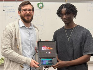 Renaaron Ellis and Michael Zuzak with the initial release of the co-pilot workforce development platform.